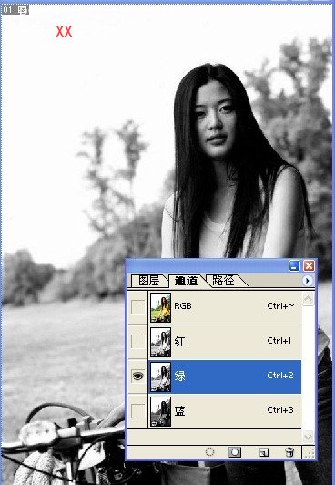 Photoshop教程:把偏色照片調成清爽淡藍色調