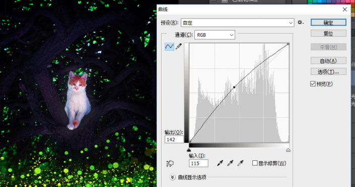 魔幻效果，制作暗夜風(fēng)格的魔幻夜景效果