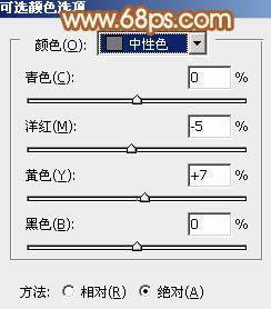 ps韩系非主流红褐色教程