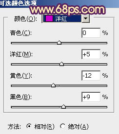 ps调出照片深秋橙褐色调教程