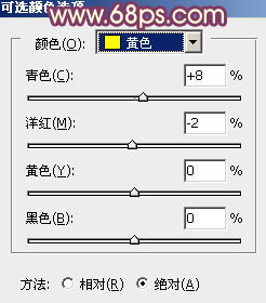 ps非主流黄色图片