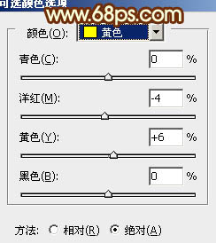 ps非主流橙黄色外景图片