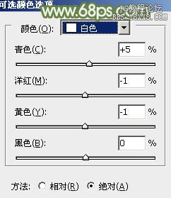 ps通道替换调色实例