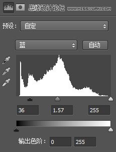 Photoshop cs6调出唯美的蓝色效果教程