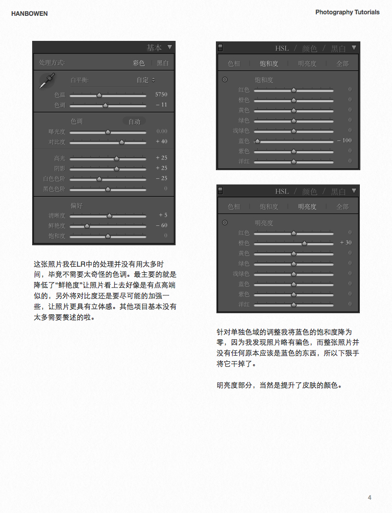 摄影照片后期修饰实例