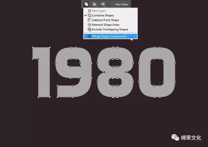 懷舊文字，用PS制作80年代文字效果
