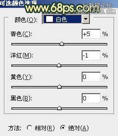 ps非主流柔和暗調橙青色