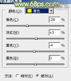 ps通道替換調色實例