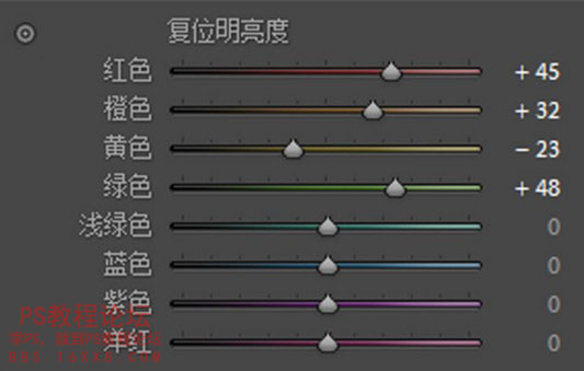 人像調色，生活照片調色教程