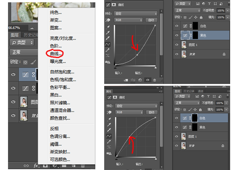 人像精修，講解人像后期精修時常用的修圖技巧。