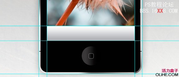 Photoshop教程:绘制逼真的Iphone4界面
