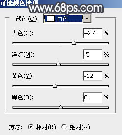 中性色，调出中性的淡青色照片