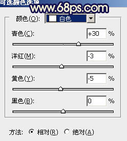 橙黃色，調出秋季橙黃色調人像照片。