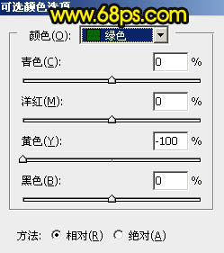 霞光效果，給古鎮調出橙黃暖色的霞光效果