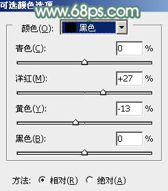 ps調(diào)戴上花草帽的非主流美女教程