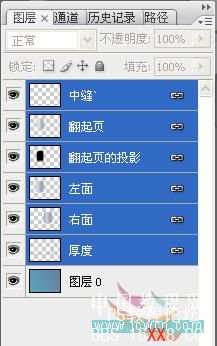 Photoshop制作逼真的空白頁(yè)書(shū)本