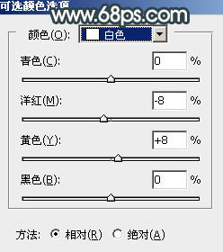 黃褐色，調(diào)出高對(duì)比的黃褐色暗調(diào)人像效果教程