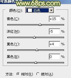 ps調出暗調橙綠色調照片教程