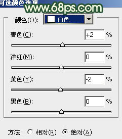 非主流甜美青綠色效果