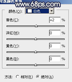 ps打造暗调青蓝色树林MM图片