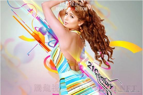 Photoshop CS5教程：设计时尚的女性海报