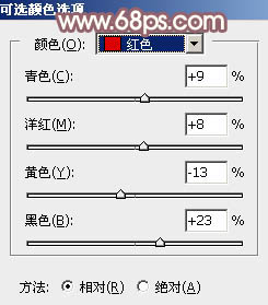 ps非主流教程：調橙色牛仔褲美女教程