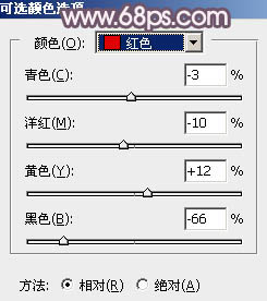 ps調出暗紅褐色調圖片教程