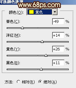 ps給山景婚紗照片增加好看的霞光色