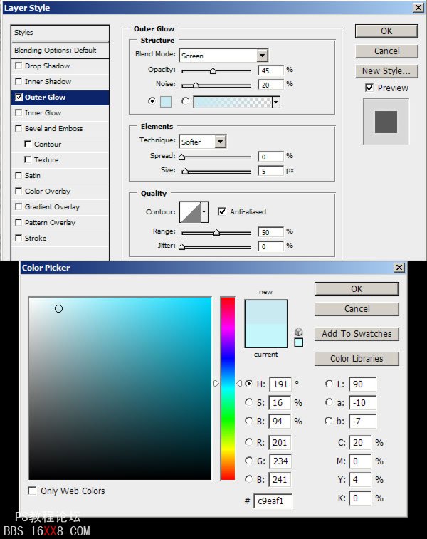 Photoshop教程:設計超酷的冰雪字效果