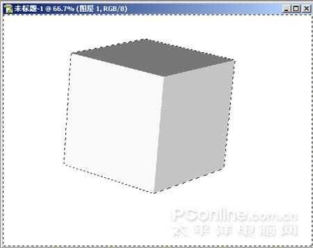 ps照片處理魔方效果