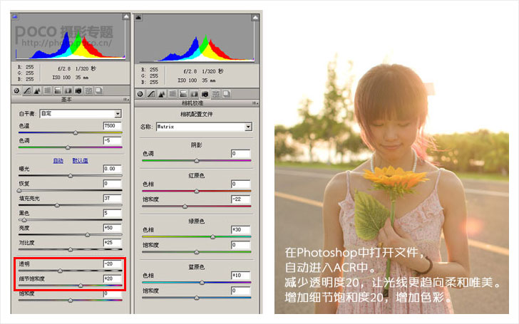 ps花園派甜美人像三大ps調色教程