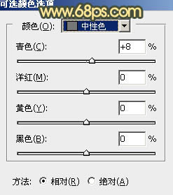 黄色调，ps制作霞光般的黄色调及光线教程