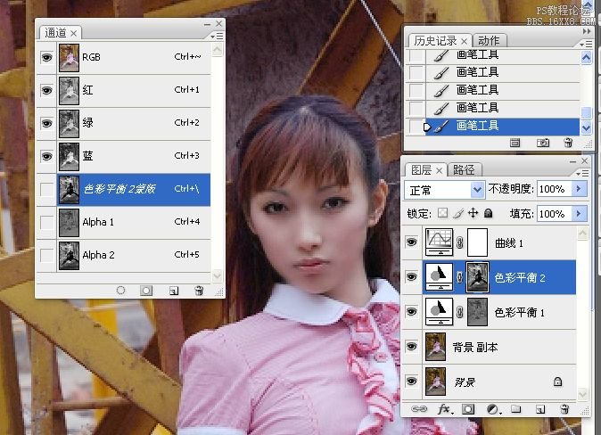 photoshop仿燕子效果教程分解