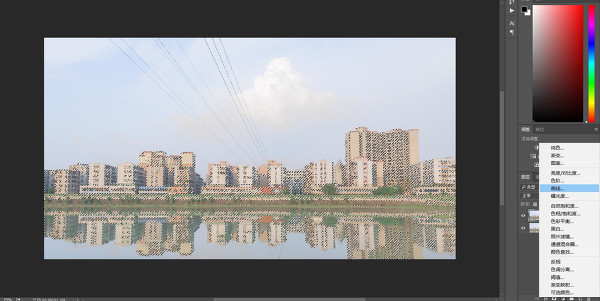 城市风景，调出明亮的城市风光照片