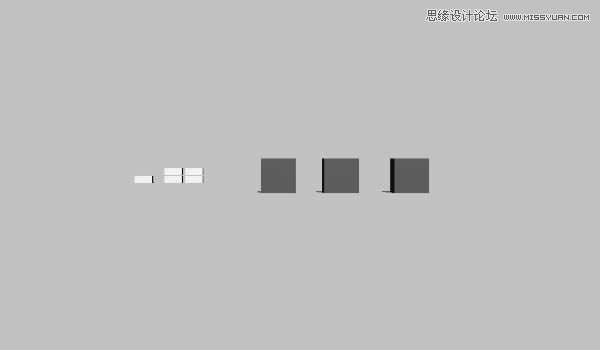 3D字体，通过PS制作红色积木立体文字图片