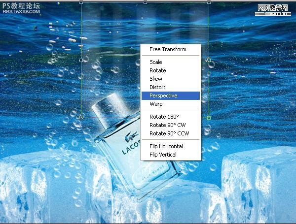 photoshop广告应用教程:香水广告