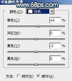 ps调出外景MM图片甜美的古典暗青色