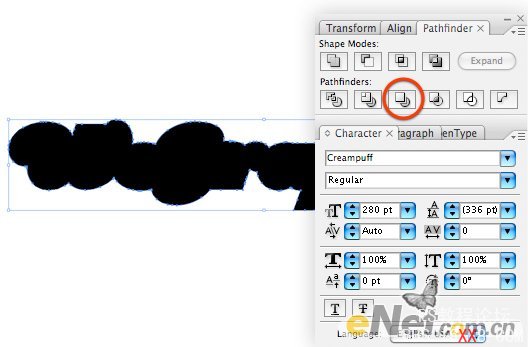 PS+AI制作典雅的文字效果海报设计