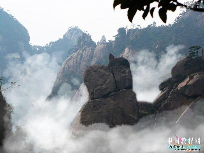 PS为风景图片添加逼真的云雾特效的教程