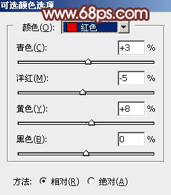 暖色調，ps調出橘黃色溫暖的陽光色調教程