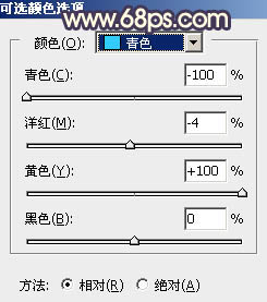 霞光效果，給照片制作紫色調的霞光效果