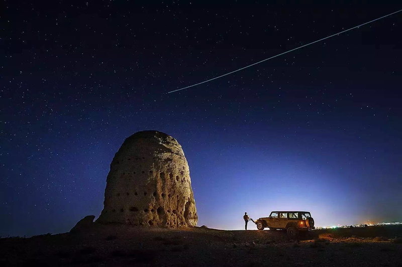 夜空照片，星空風景照片后期實例