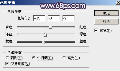 逆光效果，調出黃昏逆光人像效果教程