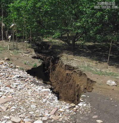 PS合成破烂的公路