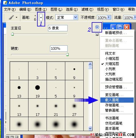 ps笔刷怎么安装