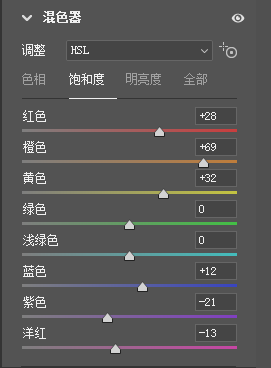 粉色调，调出紫粉色梦幻色天空的唯美照片