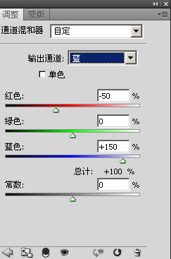 PS中通道混合器在蒙板中的应用详细教程