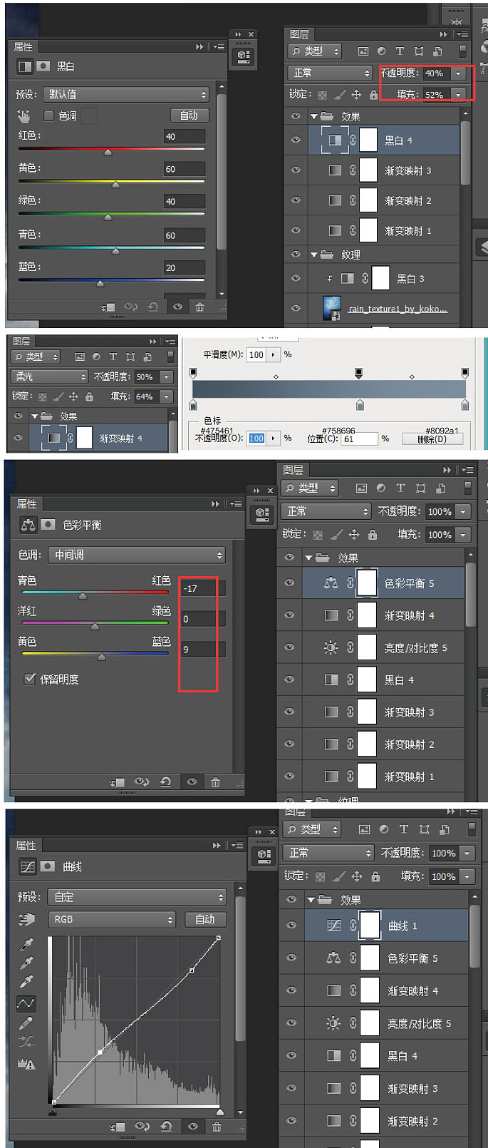 后期合成，魔幻石虎的制作過程