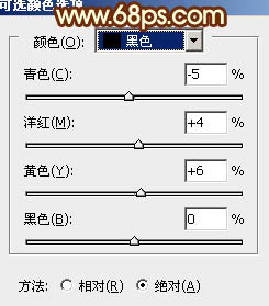 ps非主流橙黄色外景图片