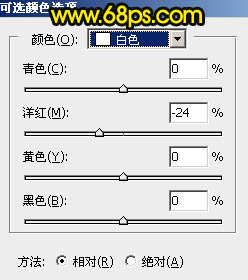 霞光效果，給古鎮調出橙黃暖色的霞光效果